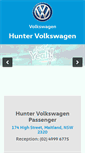 Mobile Screenshot of huntervolkswagen.com.au